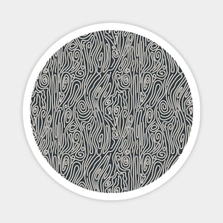 Dark Tree Bark Pattern Magnet